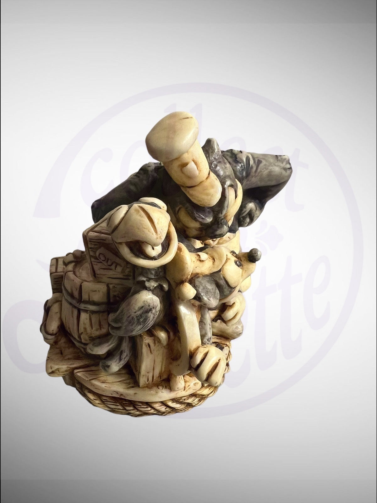 Harmony Kingdom Box - Disney Steamboat Willie Mickey Mouse Figurine No Box